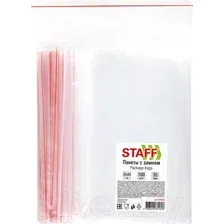 Пакеты фасовочные Staff Zip Lock 608168 (100 шт)