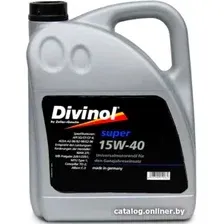 Моторное масло Divinol Super 15W-40 4л