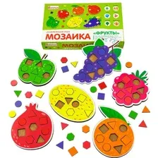 Мозаика/пазл Alatoys Мозаика. Фрукты МКФ02