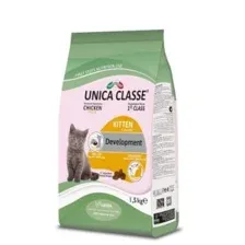 Корм Unica Classe Kitten для котят, курица, 1,5 кг
