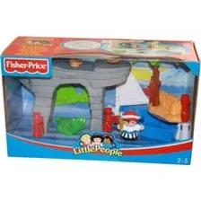 Набор развивающих игрушек Fisher-Price Маленькие человечки Остров пиратов J9403