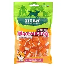 Лакомство для собак TiTBiT Мясной мармелад ассорти / 25901 (120г)