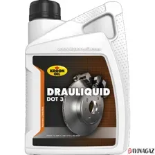 Тормозная жидкость Kroon Oil Drauliquid DOT 3 1л