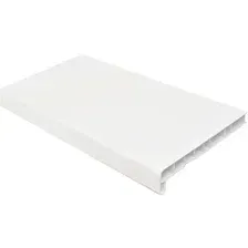 Подоконник VPL Премиум с заглушкой 250x650 (сатин белый)