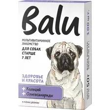 BALU Здоровье и красота Лакомство мультивитаминное для собак 100 таб