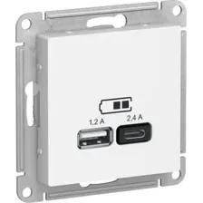Розетка USB Schneider Electric AtlasDesign ATN001339