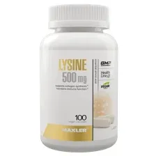 Лизин Maxler Lysine 500 mg 100 vcaps