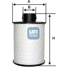 Топливный фильтр UFI 60H2O00