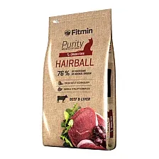 Сухой корм для кошек Fitmin Purity Hairball (10кг)