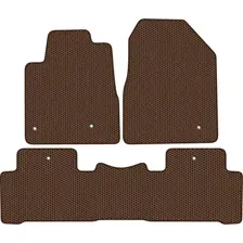 Комплект ковриков для авто Alicosta Honda Pilot (suv / YF4) 2008 - 2015 (коричневый, сота)