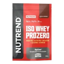 Изолят Nutrend Iso whey Prozero 500 г (Шоколадный брауни)