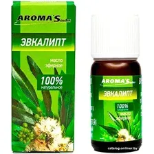 Aroma Saules Эфирное масло Эвкалипт 10 мл