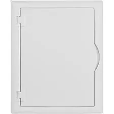 Бокс пластиковый Elektro-Plast Eco Box 2x12M, N/PE 3x 2x16+7x10mm2, белая пласт. дверь, белый RAL9003, 430x350x95mm, IP40