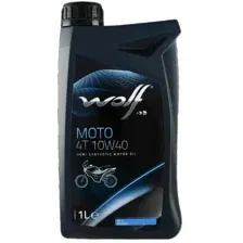 Моторное масло Wolf Moto 4T 10W-40 1л