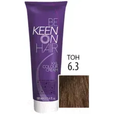 Крем-краска для волос KEEN Colour Cream 6.3 (темно-русый золотистый)