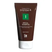Шампунь для волос System 4 1 Special Shampoo Для нормальной и жирной кожи головы (75мл)