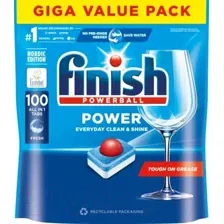 Таблетки для посудомоечной машины Finish Power All in 1, 100 шт