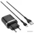 Сетевое зарядное Hoco C12Q microUSB (черный)