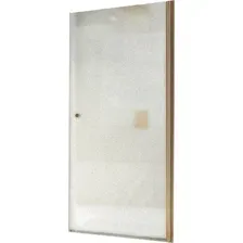 Душевая дверь MaybahGlass 90x198 MGD-814-2 (сатин стекло/бронзовый)