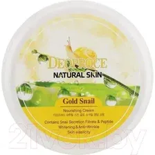Крем для лица Deoproce Natural Skin Gold Snail Nourishing  (100г)