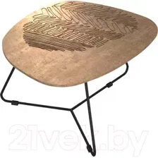 Журнальный столик Sheffilton SHT-CT52-1 (тирион/черный муар)