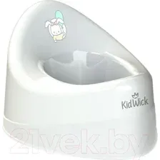 Детский горшок Kidwick Ракушка / KW030101 (белый)