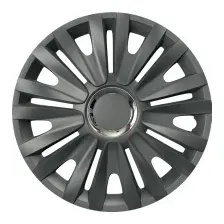 Набор колпаков на диски Versaco Royal RC 16" 16ROYALRCG (4шт, графит/хром)