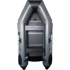 Моторная лодка Vivax Т280 с полом-книгой (с килем, серый/черный)