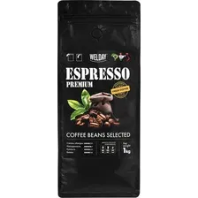 Кофе в зернах Welday Espresso Premium (1кг)
