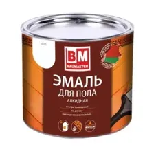 Эмаль для пола BAUMASTER красно-коричневая 1,8кг