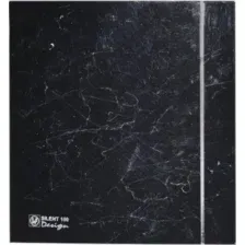 Вентилятор SILENT-100 CRZ MARBLE BLACK DESIGN, 5210401500-434900 Soler&Palau