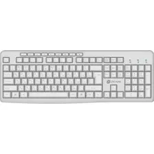 Клавиатура Оклик K225W (белый)