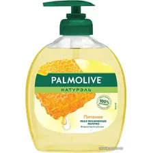  Palmolive Мыло жидкое Натурэль питание мед и увлажняющее молочко 300 мл