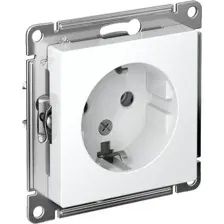 Розетка Systeme Electric AtlasDesign ATN000143 (белый)