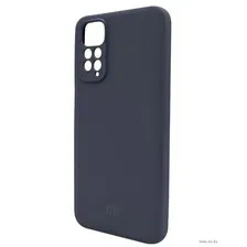 Чехол Case Matte Lux для Xiaomi Redmi Note 11 (синий)