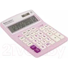 Калькулятор BRAUBERG Extra Pastel-12-PR 250489 (сиреневый)