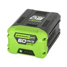 Аккумулятор Greenworks 60V 2Ач G60B2