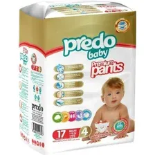 Трусики-подгузники Predo Baby №4 7-18 кг (17 шт)