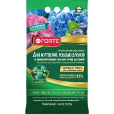 Удобрение Bona Forte Гранулы пролонгированные для гортензий с биодоступным кремнием (2.5кг)