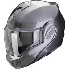 Мотошлем Scorpion Exo Exo-Tech Evo Pro Solid (р. M, серый металлик)