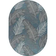Циновка Merinos Kair S132-OVAL-BLUE (2x2.9)