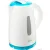 Электрический чайник ЭлБЭТ EK 1.7-01P (белый/бирюзовый)