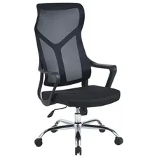 Кресло SitUp WORK chrome (сетка Black/Black)