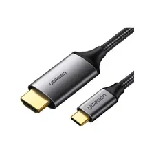 Кабель UGREEN MM142 USB-C - HDMI 1,5 м Black 