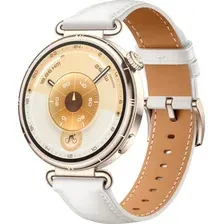 HUAWEI WATCH GT 6 41 ММ (ЗОЛОТИСТЫЙ, С БЕЛЫМ КОЖАНЫМ РЕМЕШКОМ)