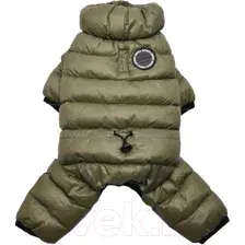 Комбинезон для животных Puppia Ultra Light Jumpesuit B / PAPD-JM1673-KH-S (хаки)