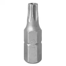 102509U KING TONY Вставка (бита) торцевая 1/4', Torx, T9, L = 25, с отверстием