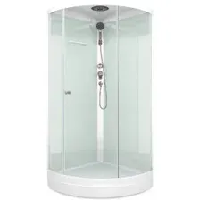 Кабина душевая DOMANI-Spa Simple 110  DS01Sm110LWCl00-V1.2 100x100x218