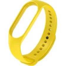 Ремешок Rumi силиконовый для Xiaomi Smart Band 7 (желтый)
