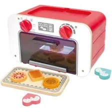 Плита игрушечная Hape Духовка, плита, набор игрушечных продуктов 3 в 1 E3183_HP